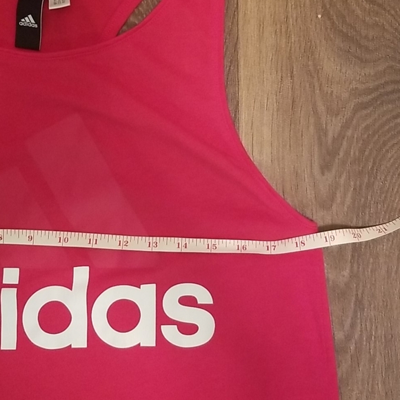 Adidas Essentials Linear Logo Racerback Tank Top - Picture 4 of 6